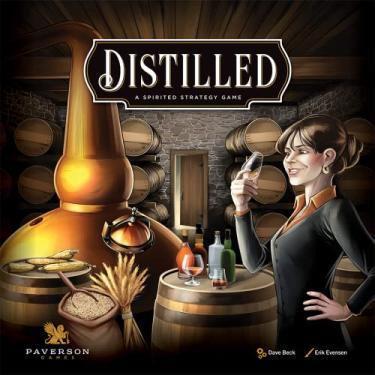 Imagem de Distilled: O Jogo de Estratégia Espirituoso, Jogo Europeu de Destilaria para 1 a 5 Joga...