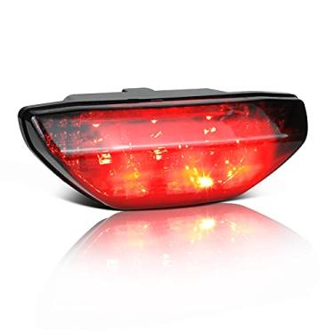 Imagem de QUASCO Luz traseira de freio LED fumê ATV lanterna traseira para motocicleta compatível com Honda TRX 250 300 400EX TRX400X 500 700