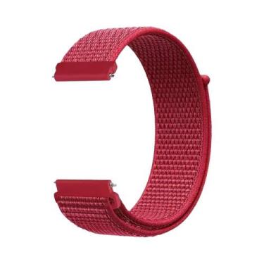 Imagem de Pulseira De Nylon Para Amazfit Active 2 Bip 6 5 3 pro GTS4 2 Mini GTR 