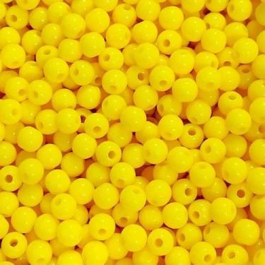 Imagem de BOLINHA DE RESINA Nº 06 (20 G) - LADEIRA BIJUTERIAS, Amarelo