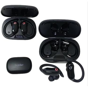 Imagem de Fone De Ouvido Bluetooth 5.3 Sem Fio Hifi TWS Esportivo Estéreo Resistente a Água (Preto)