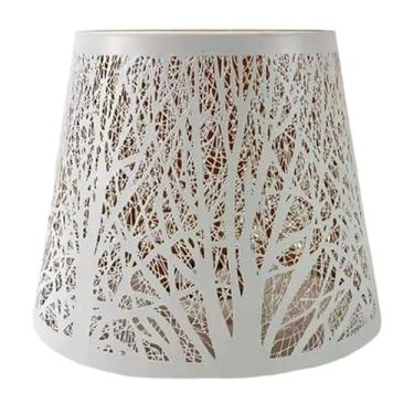 Imagem de Bothyi Abajur de metal, abajur moderno, para parede, luminárias de chão, sala de estar, decoração de casa, fazenda, Branco Pequeno