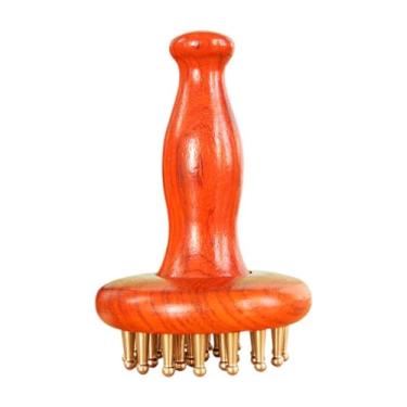 Imagem de predolo Ferramenta corporal Gua Sha de cobre, escova portátil de madeira para massagem corporal para pernas, braços e ombros, Package B