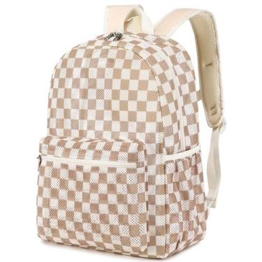 Imagem de Mochila LEDAOU Mesh para crianças e meninas, mochila escolar 17L