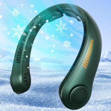 Imagem de Ventilador de pescoço EYERZ DS06 recarregável de 5 velocidades 5000mAh