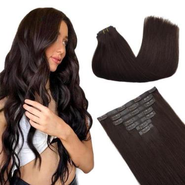 Imagem de Extensões de cabelo GOO GOO Real Human Hair 40 cm 130 g 7 unidades cas
