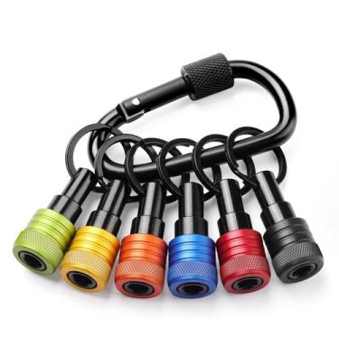 Imagem de Suporte de bits Valkynos Enhanced, antiderrapante, com mosquetão, 6 un