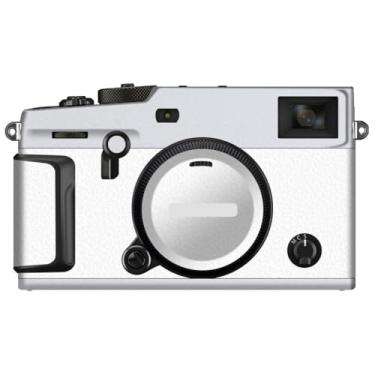 Imagem de Adesivo de capa de câmera X Pro3 para FujiFilm X-Pro3 protetor de câmera película protetora de pele decoração e resistência ao desgaste XPro3 (transparente + couro branco)