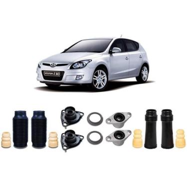 Imagem de Kit I30 2009 A 2012 Coxim Batente Coifa