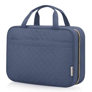 Imagem de Bolsa de higiene pessoal de viagem HXLGMD para mulheres com gancho e b