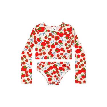 Imagem de Biquíni Manga Longa com FPS +50 Quimby, Bege, 14