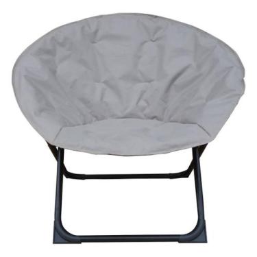 Imagem de Cadeira Jardim Dobravel 78x85 Cm Naterial Moon Taupe - Brazil Home Liv