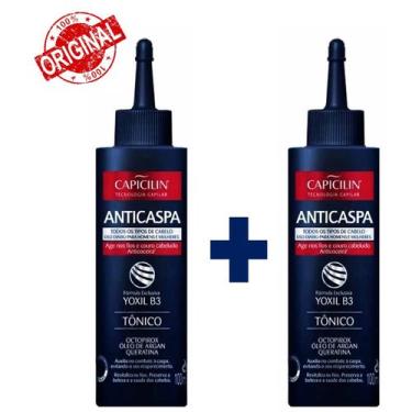 Imagem de Kit c/2 tônicos capicilin anticaspa 100ml