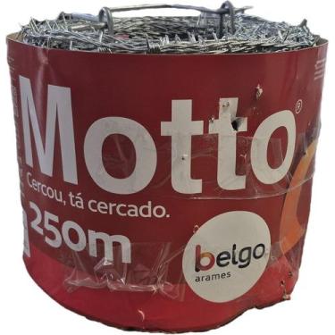Imagem de Arame Farpado Motto 250 - Belgo