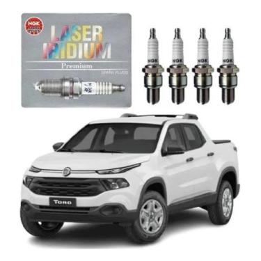 Imagem de Jogo de Velas Original NGK Iridium IZKR8C10D - Fiat Toro 1.8 16v Etorq