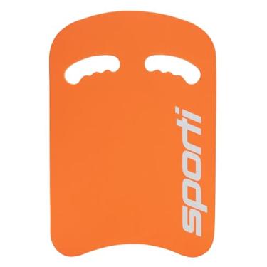 Imagem de Sporti Prancha de treinamento - laranja - prancha de natação de espuma EVA para adultos, auxílio de treinamento de piscina resistente ao cloro com aderência confortável e bordas contornadas