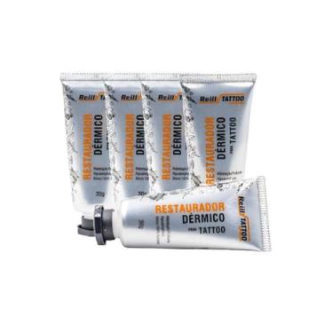 Imagem de Pomada Reilly Cicatrizante para Tatuagem - 10 Unidades de 30g - no-bra