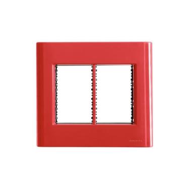 Imagem de Placa 6 Postos 4x4 Tramontina Giz Napoli Com Suporte