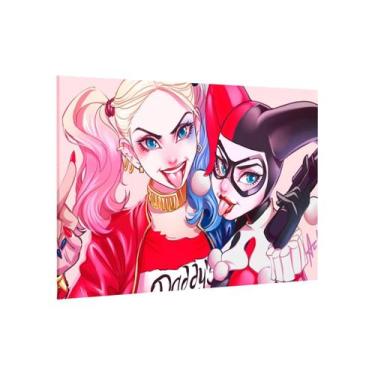 Imagem de Placa decorativa - arlequina harley quinn dc comics - Cultture, 26,6x4