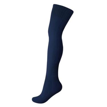 Imagem de Meião de futebol adulto penalty storm liso comprido longo dry, 39/44, 