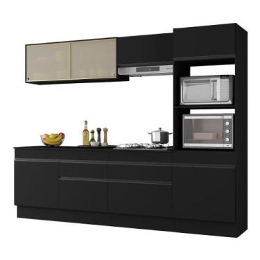 Imagem de Armário De Cozinha Completa 5 Peças Com Rodapé Mp2181 Made Multimóveis