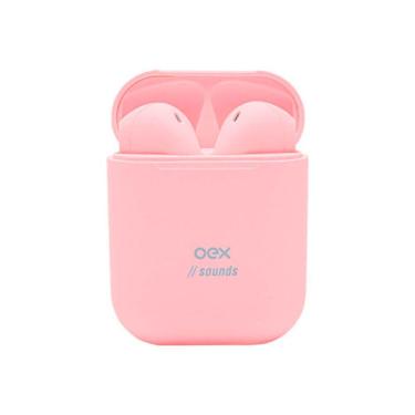 Imagem de Fone De Ouvido Bluetooth Oex Candy Tws11 Rosa Claro Rosa