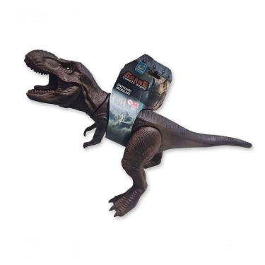 Imagem de Boneco Vinil Dinossauro Brinquedo Gigante Realista T-rex