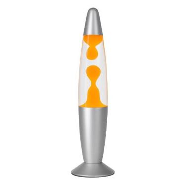 Imagem de Luminária Abajur de Mesa Decorativo Retrô Lava Lamp 34CM Para Sala Qua