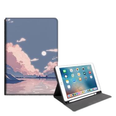 Imagem de Yzlvigrous Capa para ipad Mini 6 Gen 2021/ipad Mini 7 Gen 2024, Capa Fina de Suporte PU de 8.3 Polegadas com Despertar/sono Automático, Visualização em Vários Ângulos