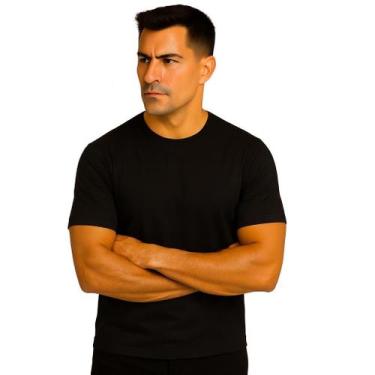 Imagem de Kit 4 Camisetas Dry Fit Masculina Manga Curta Academia Corrida Treino 