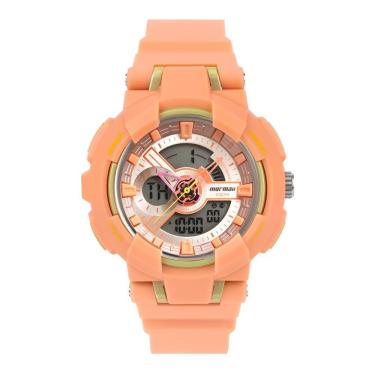Imagem de Relógio Mormaii Feminino Sports Laranja - Mo16718a-8l Mo16718a-8l