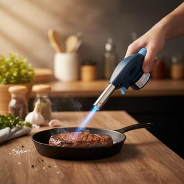 Imagem de Maçarico Culinário Gourmet FlameMaster – Alta Potência e Regulagem