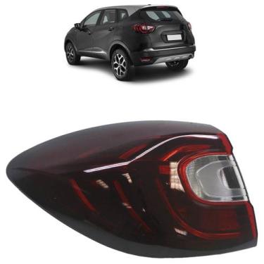 Imagem de Lanterna Traseira Captur 2017 2018 2019 2020 2021 Canto Led - Automoti