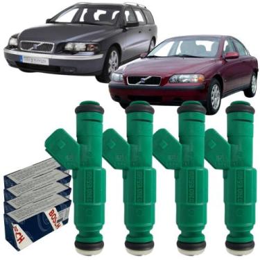 Imagem de Kit 04 Bico Injetor Da Bosch S60 R Awd V70 2.5 T Awd 03 A 07 - BOSCH I