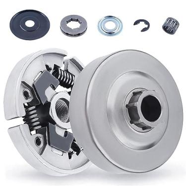 Imagem de Electtoy Kit de roda dentada de tambor de embreagem de 3/20.3 cm-7 para peças de reposição St-ihl MS660 066 064 MS640 MS661 com arruela e rolamento de agulha E-Clip