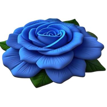 Imagem de Tapete de banheiro – Tapete floral, antiderrapante para casa, quarto, sala de estar, cozinha, toucador, chuveiro, banheiro