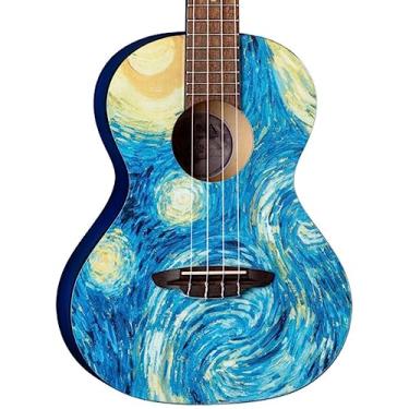 Imagem de Luna Guitars Ukulele tenor Starry Night, 4 cordas com Gigbag (UKE STR T)