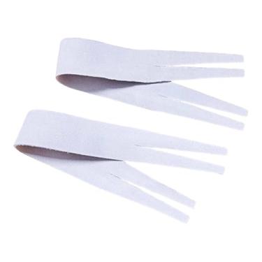 Imagem de Esquirla Alças de mão para pratos, cintos de mão para pratos, acessório de fácil instalação para instrumentos de percussão, ideal para shows e festas, Cinzento/Branco