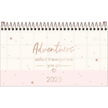 Imagem de Agenda Espiral Semanal  de Bolso 16,7 x 8,9 cm Soho 2025 Tilibra 2931