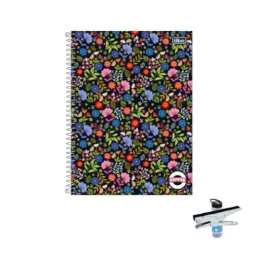 Imagem de Kit Caderno Tilibra 320 Folhas + Caneta Esferográfica Spiro 24 Unidades + Grampeador Alicate HP45