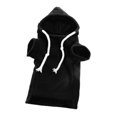 Imagem de Baoblaze Roupa para Furão com Capuz, Roupa Fofa de Inverno para Porquinho-da-Índia, Multifuncional para Furão, Chinchila, Porquinho-da-Índia e Hamster, Preto