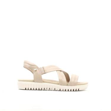 Imagem de Sandália Flat Conforto Couro - Comfort Flex