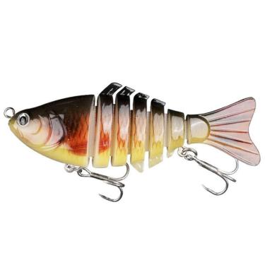 Imagem de Isca Artificial 6 Sessões lambari para tucunaré dourado robalo traira-Unissex