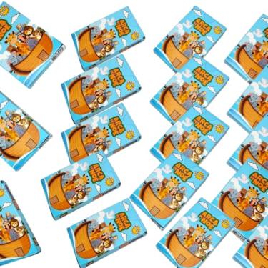 Imagem de 40 Jogo da Memória Biblico, Arca de Noé, Cartas Ilustrativas Didático, Kit Lembrancinha Festa Infantil