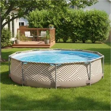 Imagem de Piscina de Armação Circular 5.200 Litros MOR Material Rsitente Para To