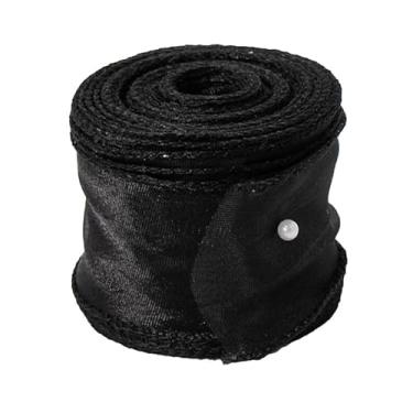 Imagem de Fita de organza rabo de peixe de 9,8 m, fita transparente de tecido de 4 cm de largura para fazer joias faça você mesmo, laços de cabelo, flores, guirlanda de Natal, decorações de casamento