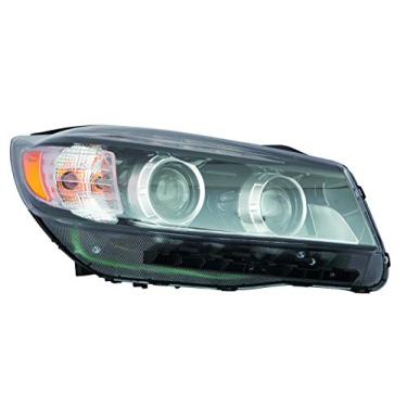 Imagem de ACK para farol Kia Sorento 16-18 HID sem farol adaptável do lado do passageiro CAPA | Certificação DOT 92102 C6110 | KI2503193C
