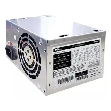 Imagem de Fonte Atx 230w Vxpro 24 Pinos Vx230se 110v/220v Prata