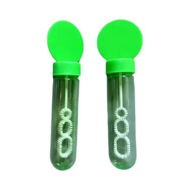 Imagem de Tubo De Bolhas Líquidas Sem Sabão 4.3x14cm 6 12 18 Peças Para Decoraçã