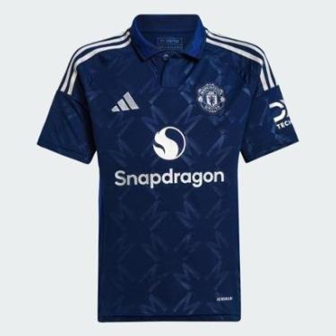Imagem de Camisa Manchester United Infantil II 24/25 Adidas-Unissex